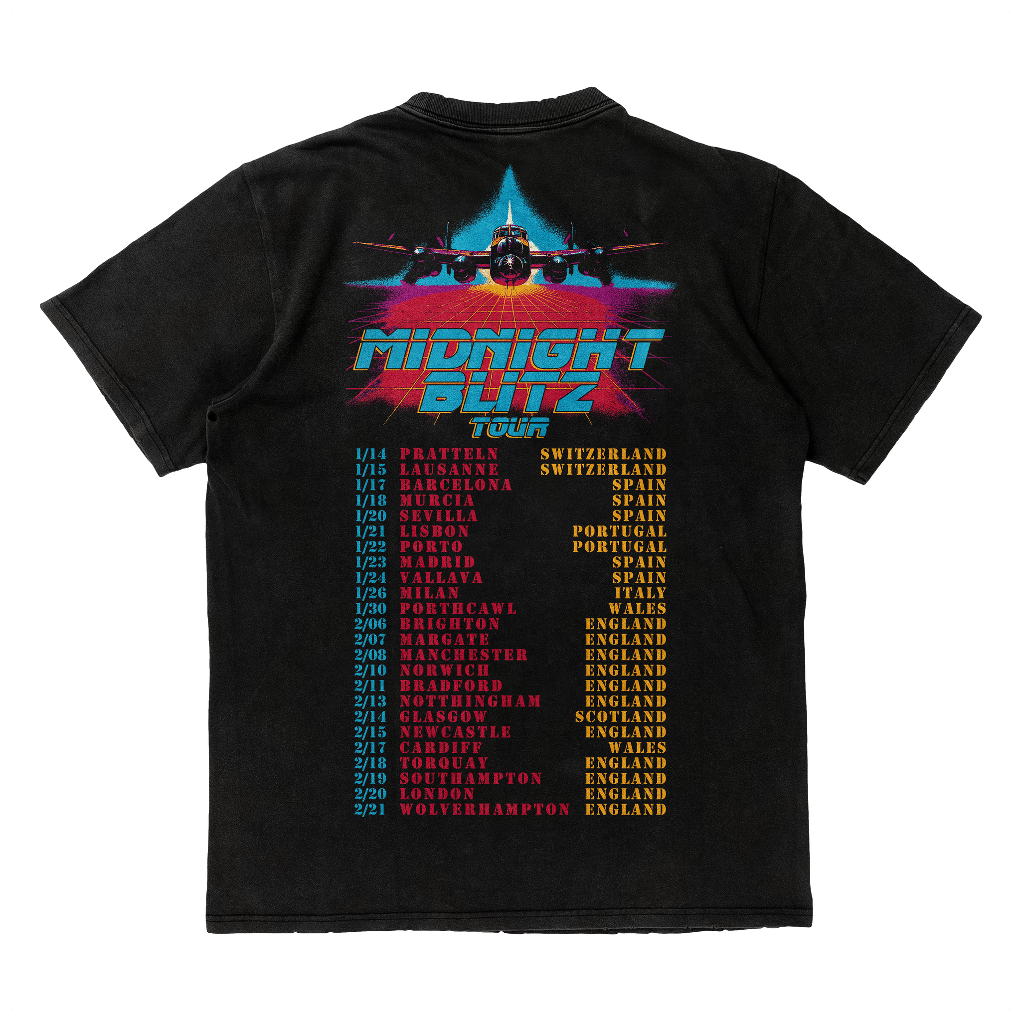 MIDNIGHT BLITZ Tour T-Shirt